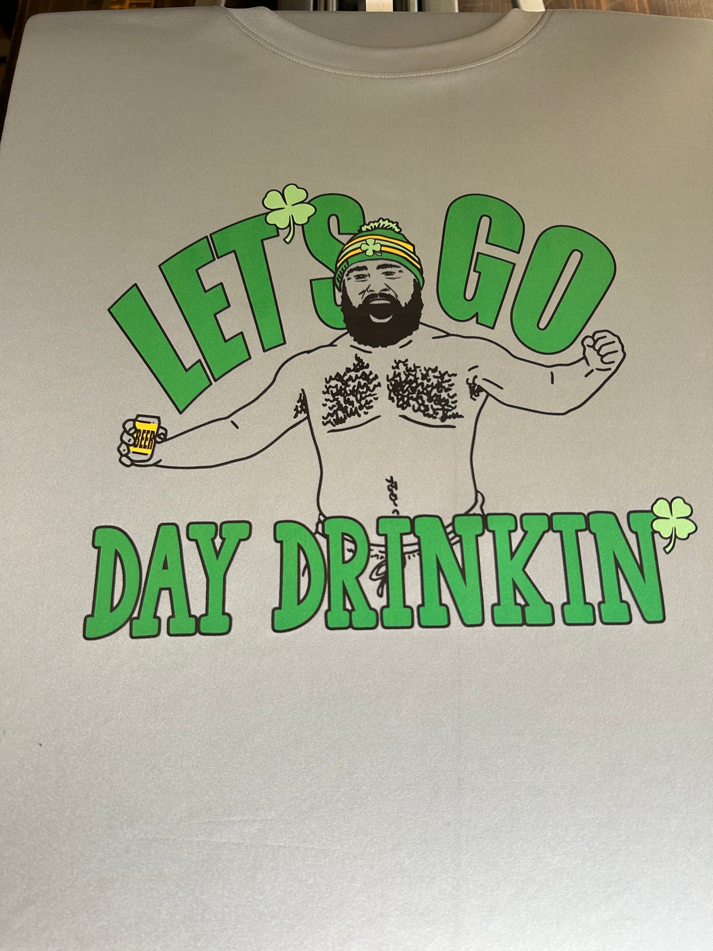 Kelce day drinking