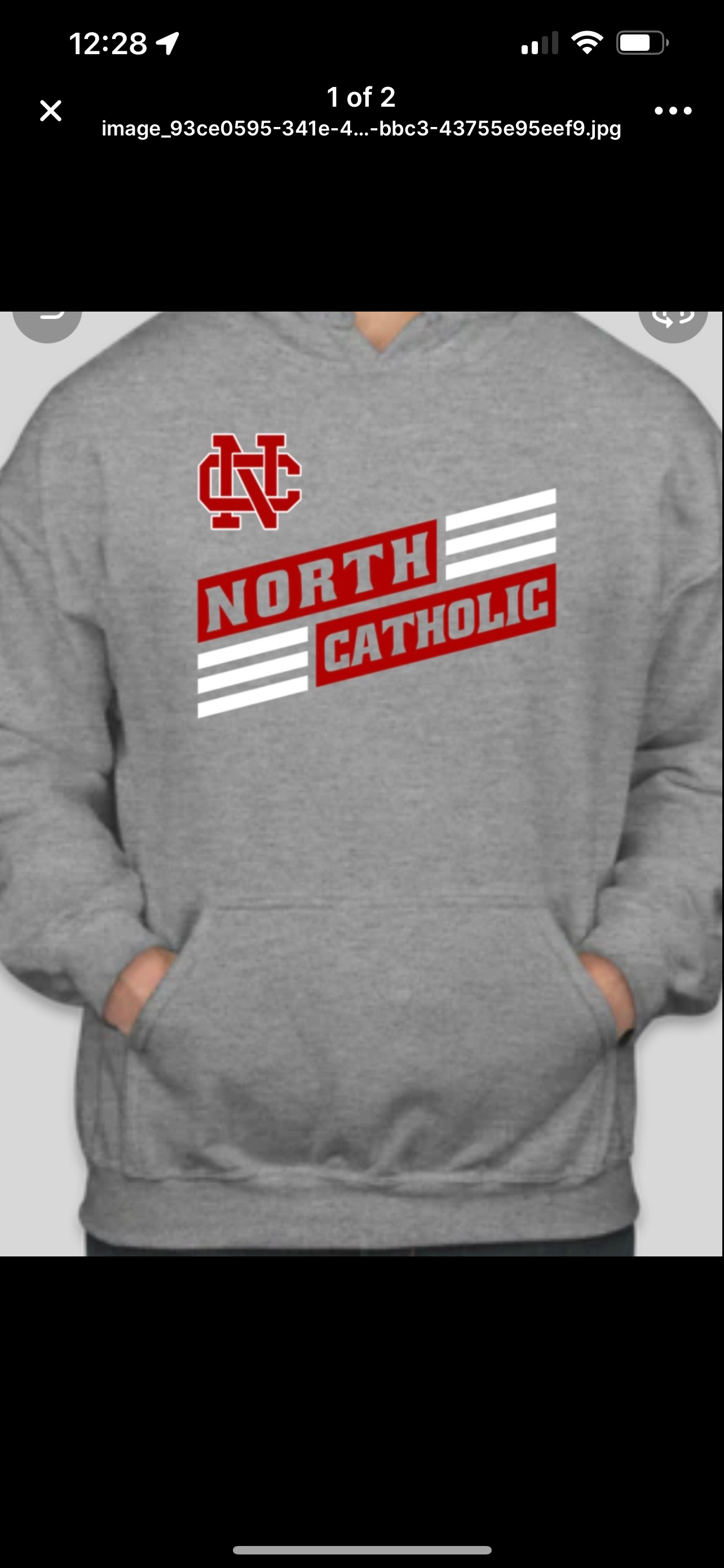 North Catholic hoodie