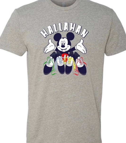 Hallahan Mickey shirt