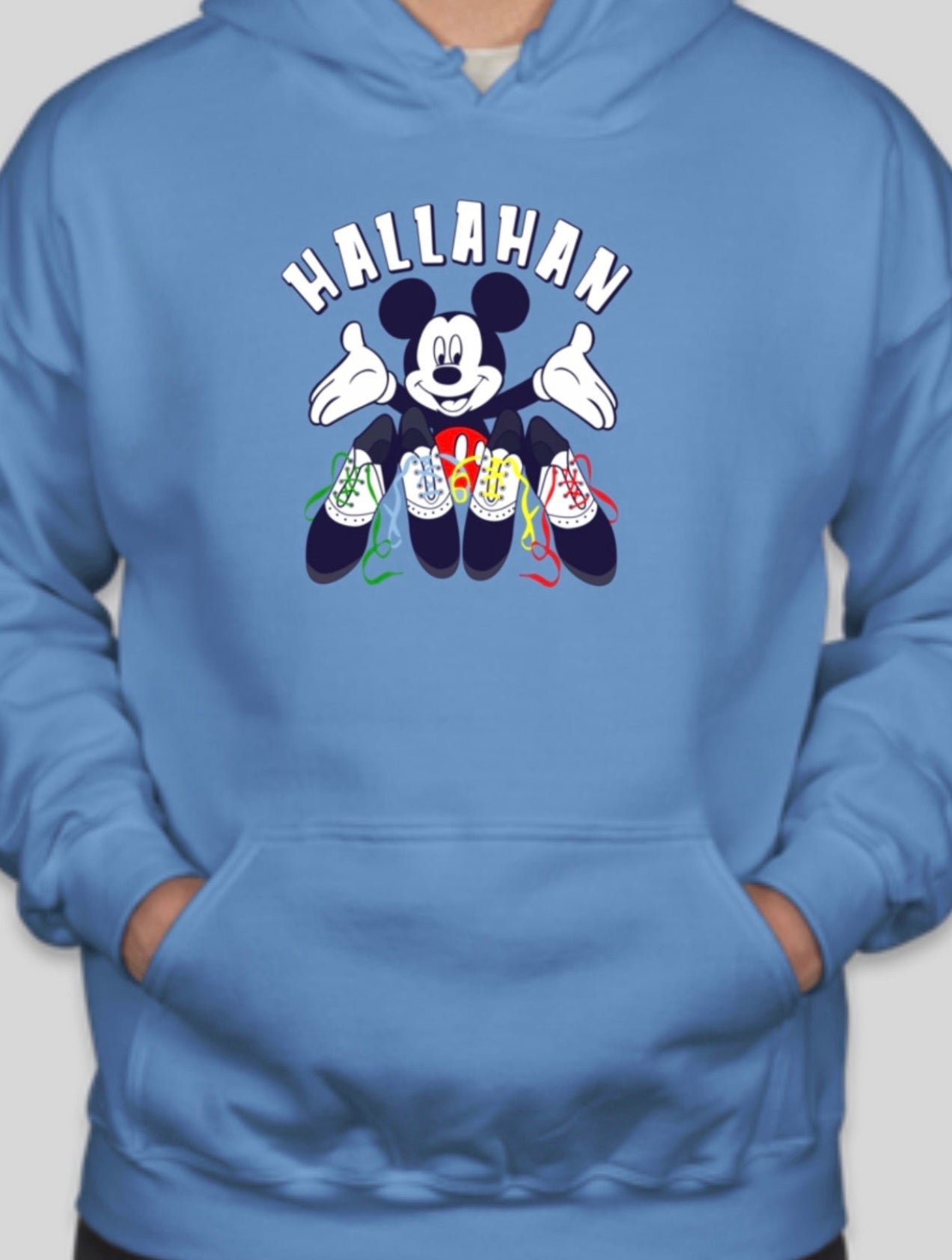 Hallahan Mickey shoes hoodie