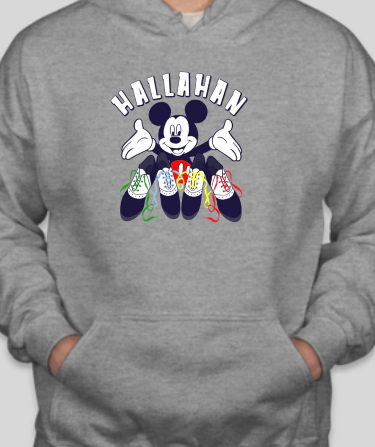 Hallahan Mickey shoes hoodie