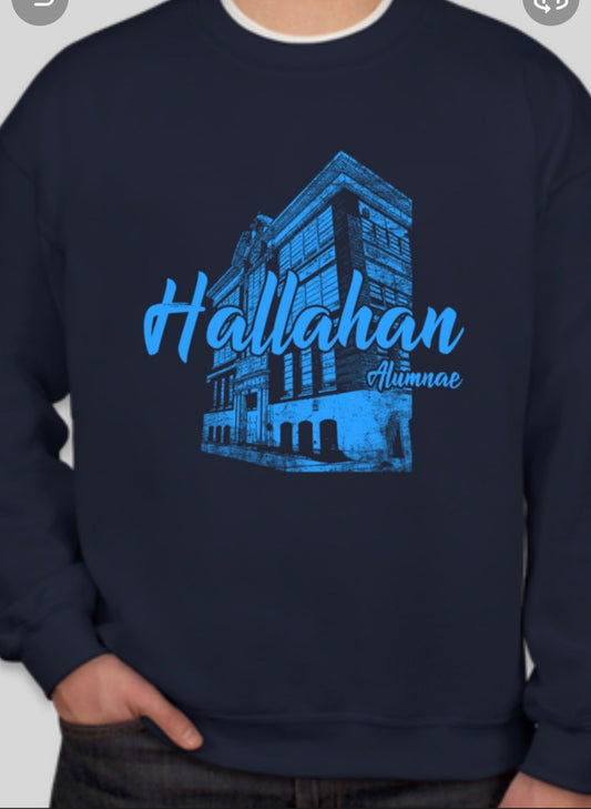 Hallahan alumnae crew neck