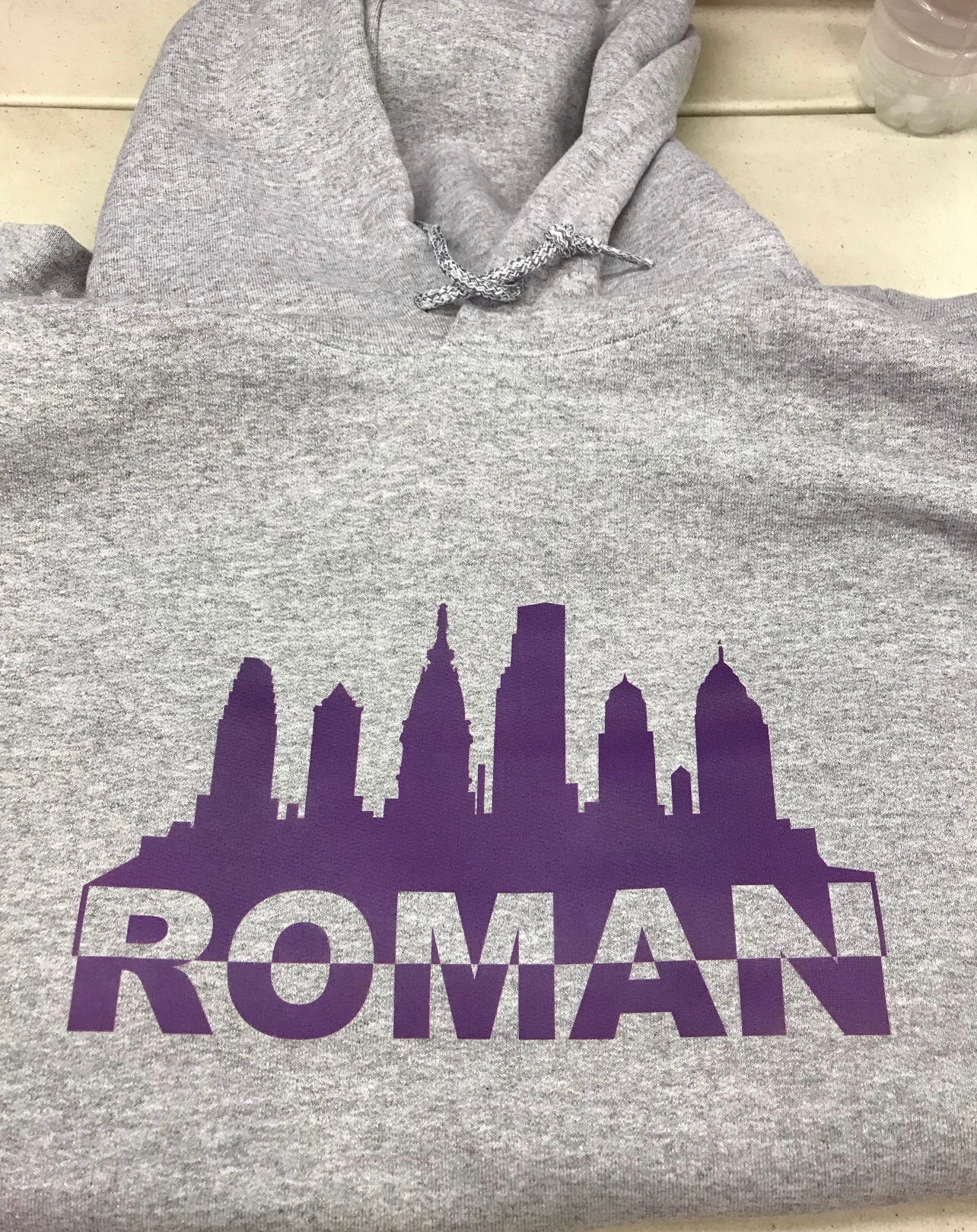 Roman skyline hoodie