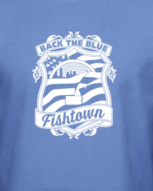 Back the blue fishtown tee