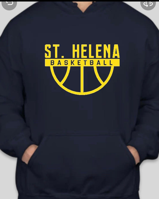 Saint Helena basketball hoodie