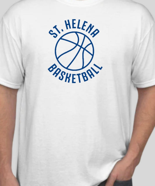 Saint Helena basketball tee