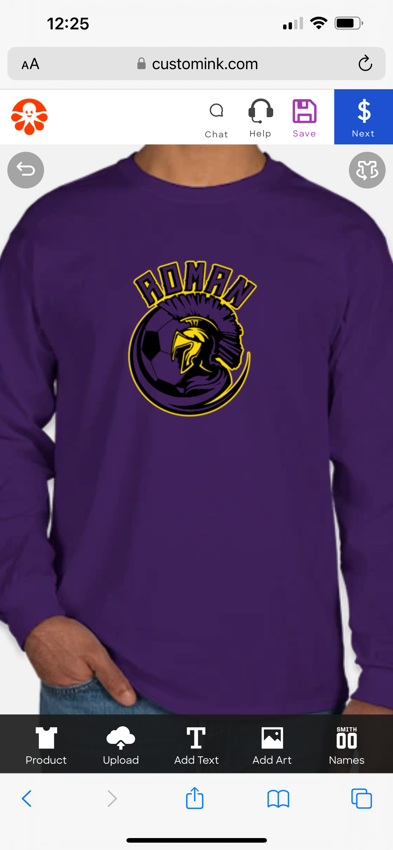 Roman Catholic soccer long sleeve