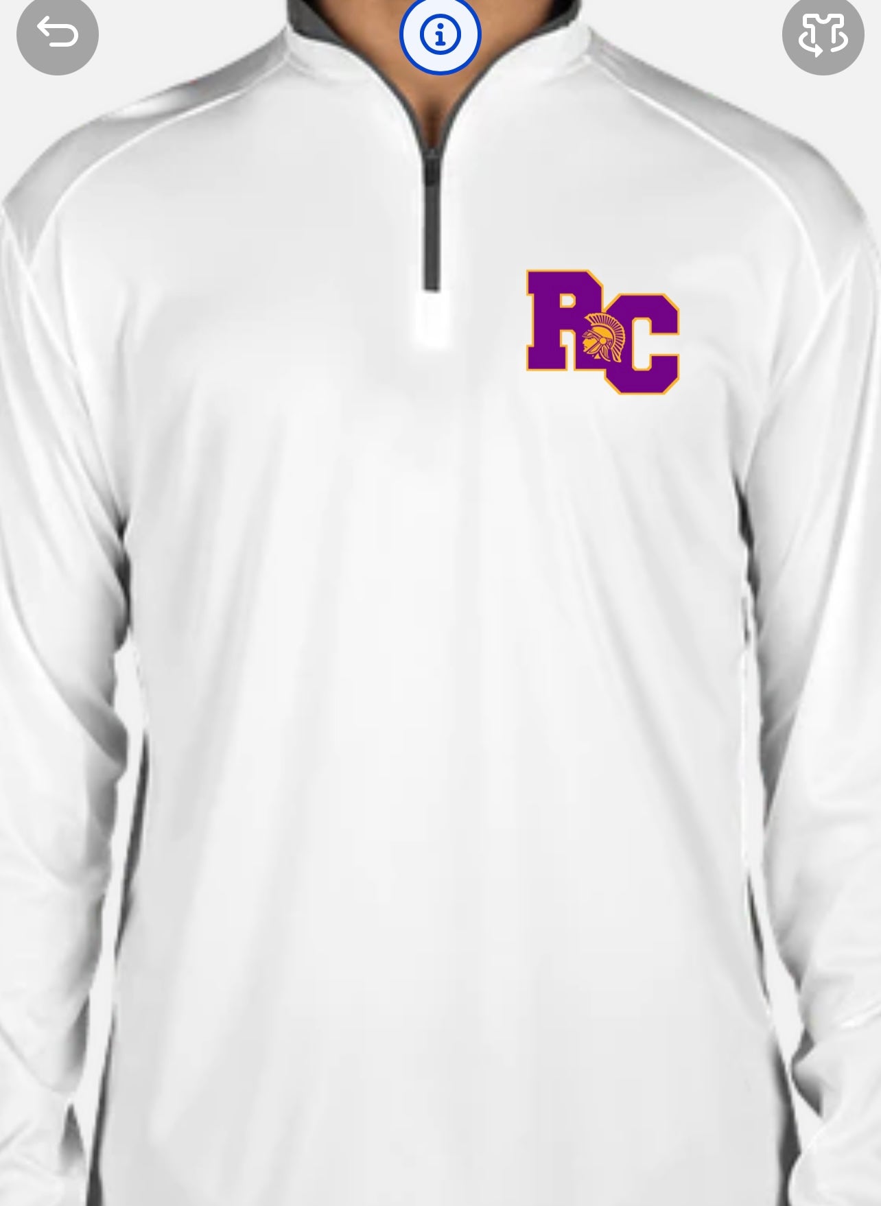 Roman Catholic 1/4 zip