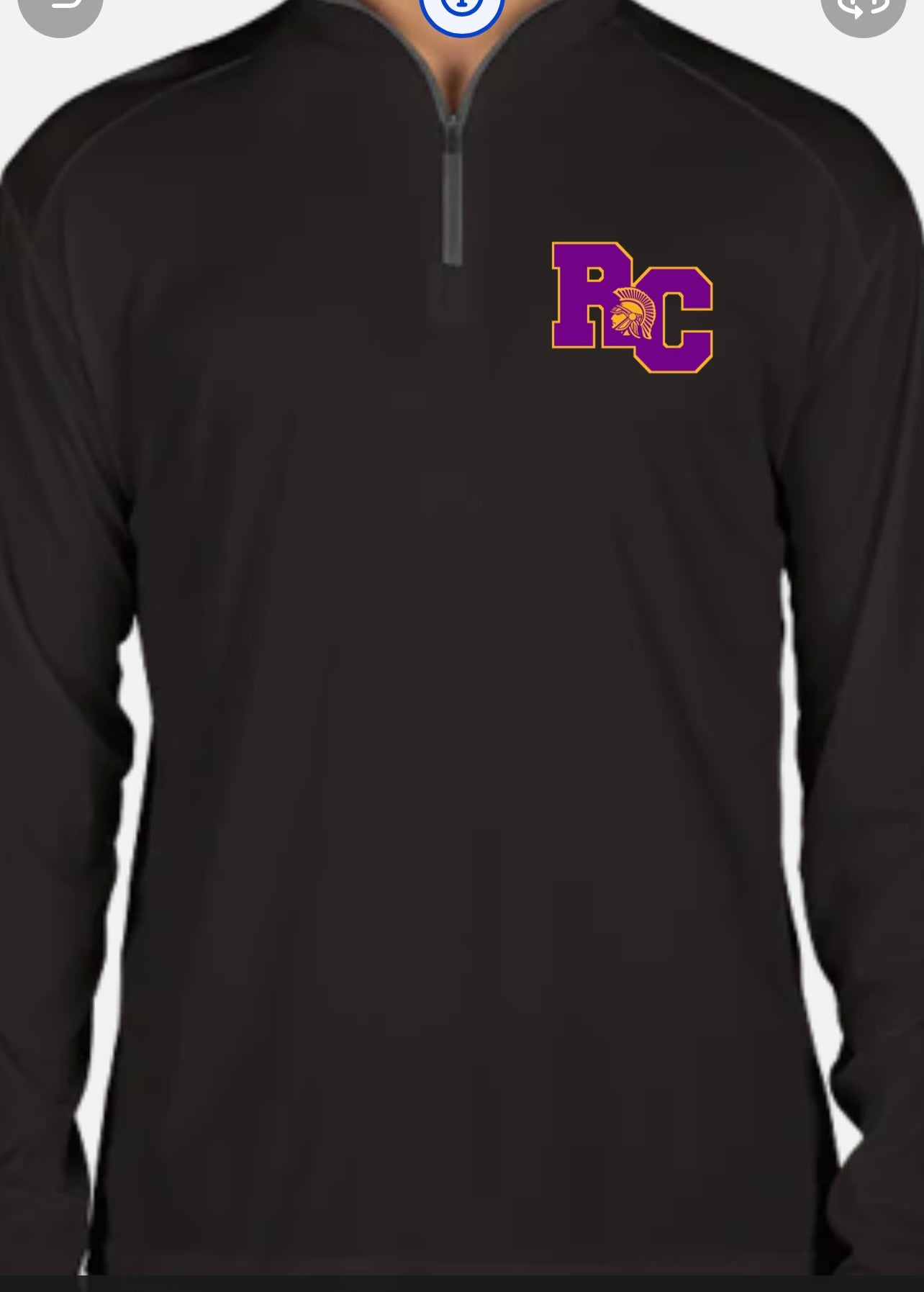 Roman Catholic 1/4 zip