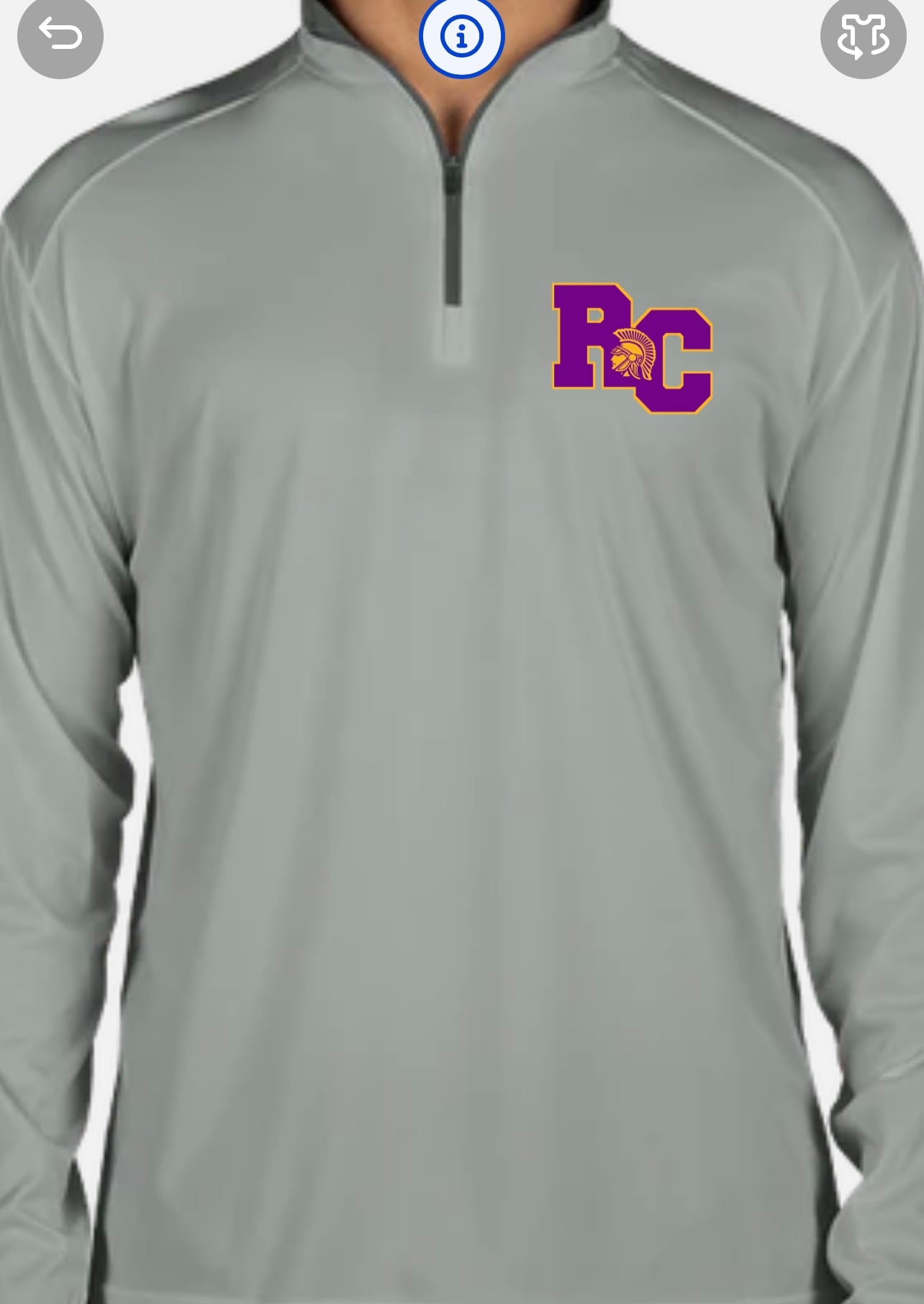 Roman Catholic 1/4 zip